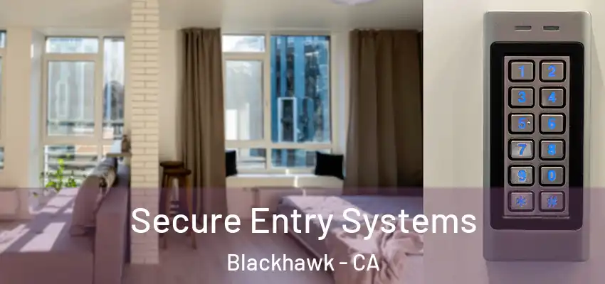  Secure Entry Systems Blackhawk - CA